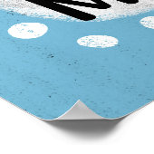 Cat Goes Meow Poster Muurkunst (Hoek)