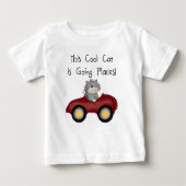 Cat Going Plaatsen Rode Auto shirts en Geschenken (Voorkant)