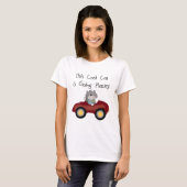 Cat Going Plaatsen Rode Auto shirts en Geschenken (Voorkant volledig)