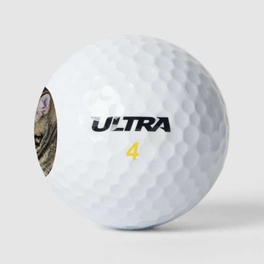 Cat Golf Ball Golfballen (Logo)