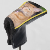Cat Golf Head Hoesje Golfheadcover (3/4 voorkant)