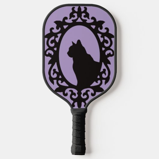 Cat Gothic Pickleball Paddle (Achterkant)