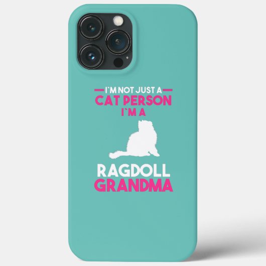 Cat Grandmoeder Ragdoll Grandma Case-Mate iPhone Case (Achterkant)