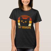 Cat Grandpa T-shirt (Voorkant)