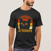 Cat Grandpa T-shirt (Voorkant)