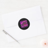 Cat Graphic Ronde Sticker (Envelop)