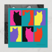 Cat Graphics van Miriam Kilmer van risingdove.com (Voorkant / Achterkant)