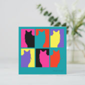 Cat Graphics van Miriam Kilmer van risingdove.com (Staand voorkant)