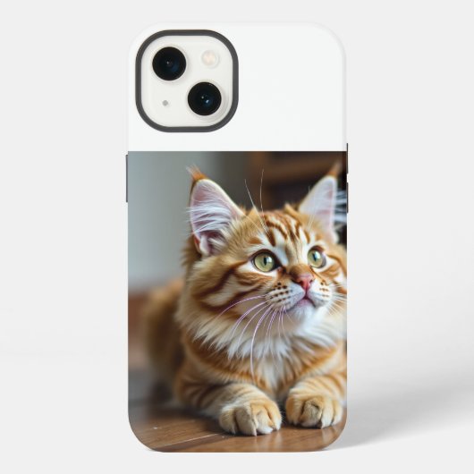 Cat grappig iPhone hoesje (Achterkant)