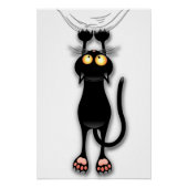 Cat grappige tekenspatiëring perfect poster (Voorkant)