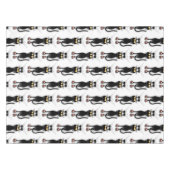 Cat grappige tekenspatiëring tafelkleed (Voorkant (Horizontaal))