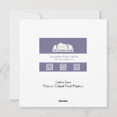 Cat Greeting card.  Feestdagenkaart (Achterkant)