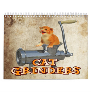 Cat Grinder Wall Agenda Kalender