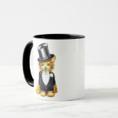 Cat Groom Mok (Voorkant links)