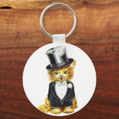 Cat Groom Sleutelhanger (Voorkant)