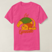 Cat Gymnastic T-shirt (Design voorkant)