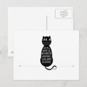 Cat Haiku Briefkaart (Voorkant / Achterkant)