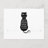 Cat Haiku Briefkaart (Voorkant)