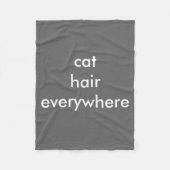 Cat Hair Anywhere deken (Voorkant)