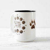 Cat Hair Don't Care 15oz Mok - Funny & Furry Cat (Voorkant links)