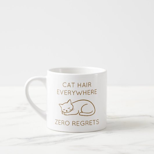 Cat hair everywhere zero regrets espresso kop (Links)