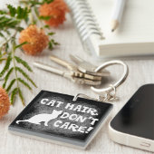 Cat Hair, geen zorgen! Sleutelhanger (Voorkant Rechts)