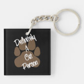 Cat Hair, geen zorgen! Sleutelhanger (Achterkant)