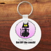 Cat Hair...Gifts for Cat Lovers Sleutelhanger (Voorkant)