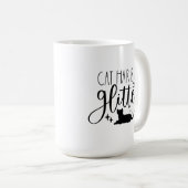 Cat Hair is mijn glitter Koffiemok (Voorkant rechts)