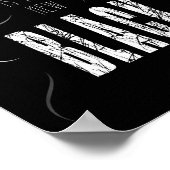 Cat Hair Is The New Black Funny  Poster (Hoek)