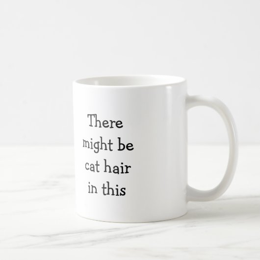 Cat Hair Mok - Cat Person (Rechts)
