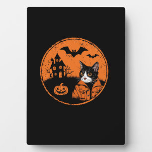 Cat Halloween Art 2024 Kitten Katten Mannen Vrouwe Fotoplaat