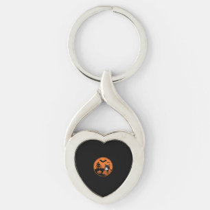 Cat Halloween Art 2024 Kitten Katten Mannen Vrouwe Sleutelhanger