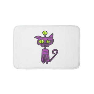 Cat Halloween Badmat