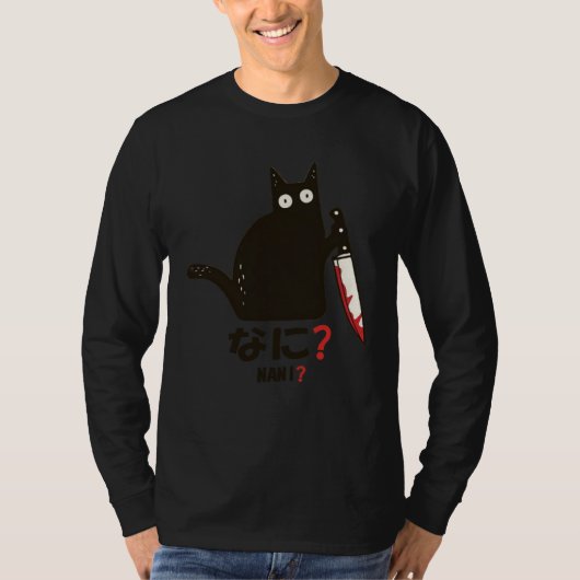 Cat Halloween Cat Nani T-shirt (Voorkant)