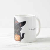 Cat Halloween Family Koffiemok (Voorkant rechts)