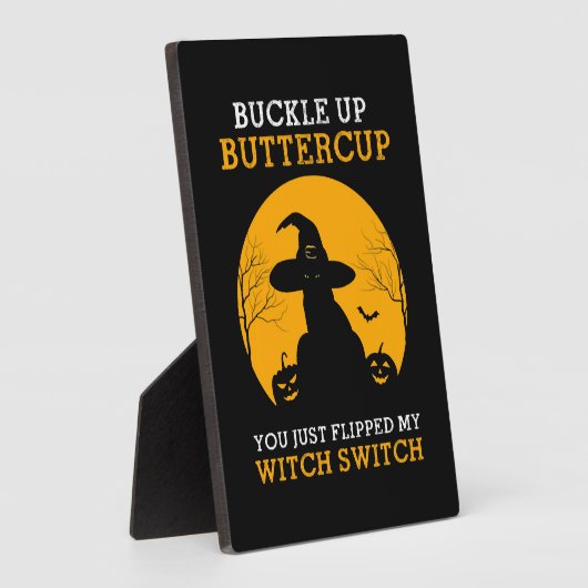 Cat Halloween Fotoplaat (Zijkant)