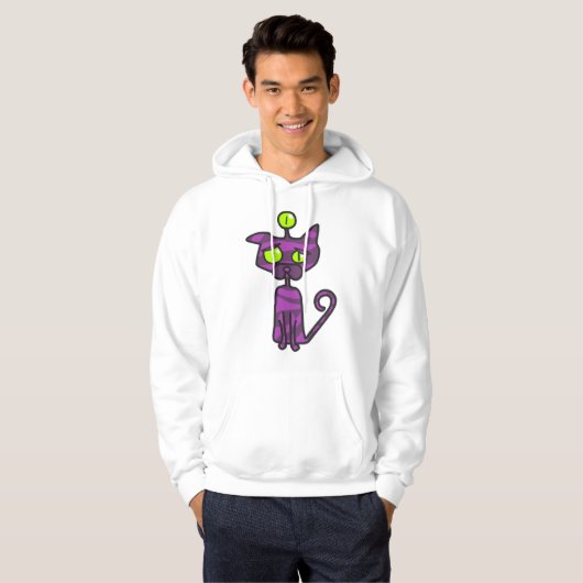Cat Halloween Hoodie (Voorkant volledig)
