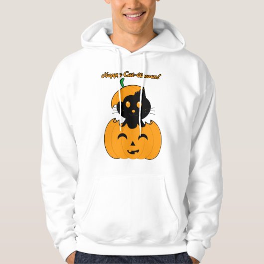 Cat-halloween Hoodie (Voorkant)