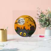 Cat Halloween Kitten Halloween Kostuum Acryl Bord (Huwelijk)