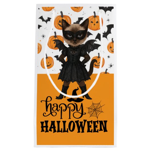 Cat Halloween Klein Cadeauzakje (Voorkant)