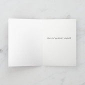 Cat Halloween kleindochter Super Cute Kaart (Binnen)