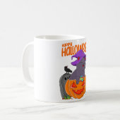 Cat Halloween Koffiemok (Voorkant links)