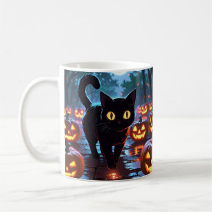 Cat Halloween Mok – Anime Spooky Mok