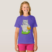 Cat Halloween Mummy T-shirt (Voorkant volledig)