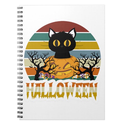 Cat Halloween Notitieboek (Voorkant)