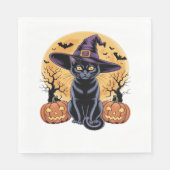 Cat Halloween Pumpkin Essential T-shirt Servet (Voorkant)