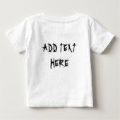 Cat Halloween Scared Cartoon Character op (Achterkant)