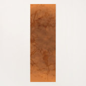 Cat Halloween Scared Cartoon op pompoen Yogamat (Achterkant)