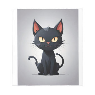 Cat Halloween Schattigee Schattige Funny Animal Ca Notitieblok